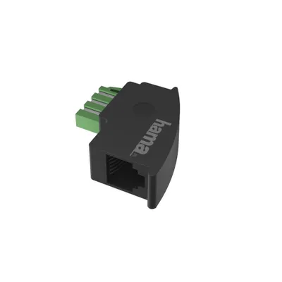 Produktbild von Hama 00201122, TAE-F, RJ11, Schwarz