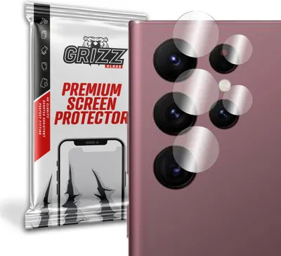 Produktbild von Glas für die GrizzGlass HybridGlass Kamera für Samsung Galaxy S22 Ultra