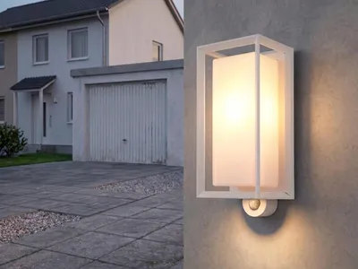 Produktbild von GLOBO 31982WS, Aluminium, Kunststoff, I, IP44, E27, 60 W, 230 V
