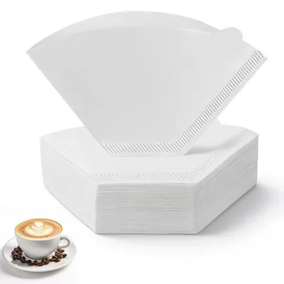 Kaffeefilterpapier Größe 2, U-Form, 200 Stück, 1-2 Tassen