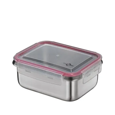 Produktbild von Küchenprofi Lunchbox oder Vorratsdose aus Edelstahl 14x18x7cm