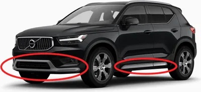 Zdjęcie produktu dla VOLVO XC40 zewnętrzny kit pakiet stylizacyjny 31655309+31664376