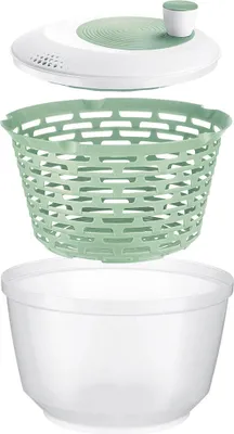 Obrázek produktu pro WESTMARK 2430226M WESTMARK Salatschleuder Spinderella hellgrün 4,4 l