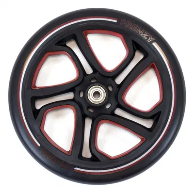 Produktbild von Frenzy Tretroller Wiel 250 mm zwart rood