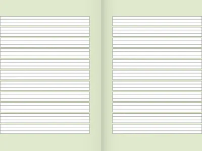 Produktbild von Schulheft A5 16 Blatt Lineatur 1 Packung mit 25 Stück