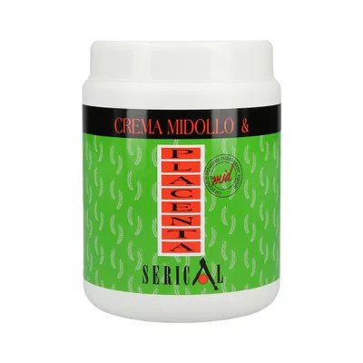 Immagine prodotto di Kallos Serical Crema Midollo & Placenta maschera con estratto di placenta vegetale per capelli secchi e danneggiati, 1000ml