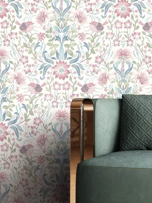 Produktbild von NEWROOM Tapete Leilani Rosé Vliestapete - Floral Blumen Blätter Germany