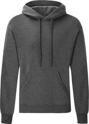 Obrázok produktu pre Pánska mikina, kapucňa - FOL HOODED SWEAT - dark h.grey - veľkosť S