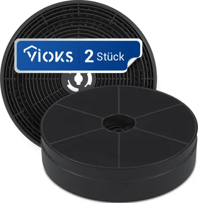 Produktbild von Aktivkohlefilter 2x passend wie AKPO 90 Kohlefilter für Dunstabzugshaube WK-4 WK-5 WK-7