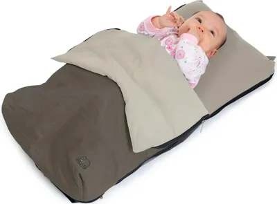 Obrázek produktu pro DERYAN AirTraveller Letadlová postýlka - Cestovní polštář s matrací - Kompaktně složený - Khaki Zelený