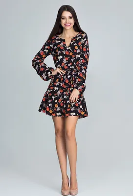 Produktbild von Figl Minikleid für Frauen Simati gemustert L/XL