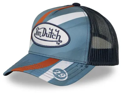 Produktbild von Von Dutch Originals Trucker Cap - SUBLAMATION FULL COLOR Blue