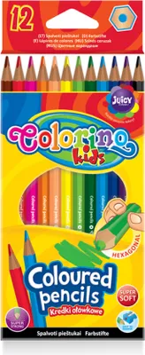 Immagine prodotto di Colorino Kids Kredki ołówkowe, 12 kolorów, heksagonalne