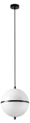 Produktbild von Pendelleuchte DOME S, schwarz, dimmbar, Diffusorschirm, B 23,4 cm, H 26,8 cm