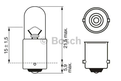Produktbild von Bosch Glühlampe, Blinkleuchte 1 987 302 207