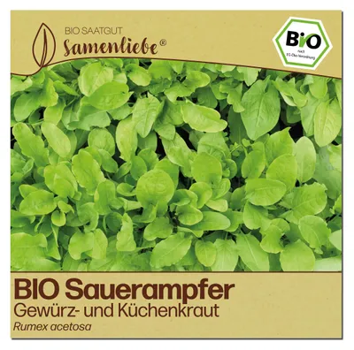 Produktbild von Samenliebe  Sauerampfer Samen | Wildkraut - winterhart & mehrjährig - samenfestes  Saatgut