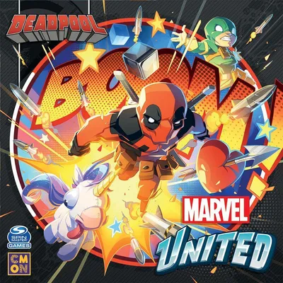 Produktbild von Asmodee Marvel United Deadpool, Brettspiel-Erweiterung, Strategie, 10 Jahr(e), 40 min, Familienspiel