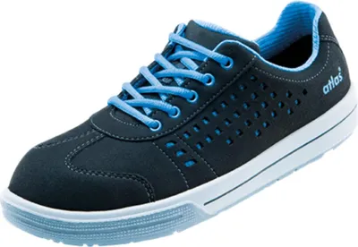 Produktbild von Atlas Sicherheitshalbschuh A 420 S1 ESD DGUV Gr. 38 schwarz/royalblau
