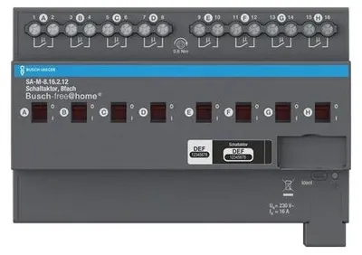 Obrázok produktu pre BUSCH-JAEGER SA-M-8.16.2.12 Spínací aktor 8gang 16A REG (2CDG510026R0021)