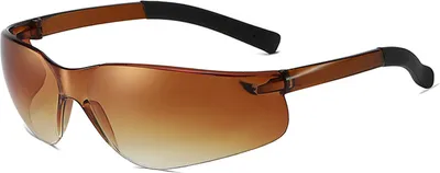 Produktbild von Damen Fahrrad-Sonnenbrille, Sonnenschutz, transparent, großer Rahmen, winddicht, staubdicht, Anti-UV, klare Sicht, Augenschutz, Reit-Sonnenbrille, Fahrradzubehör