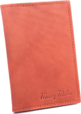 Produktbild von Money Maker Dokumenten-Etui Kartenetui Echtleder Fahrzeugschein-Etui Hellbraun