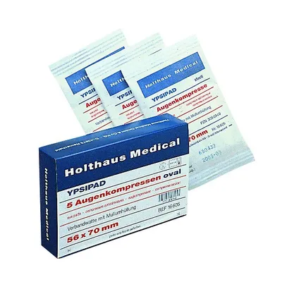 Produktbild von YPSIPAD  Augenkompresse, 56 x 70 mm, 50 Stück  unsteril | Packung (1 Stück)