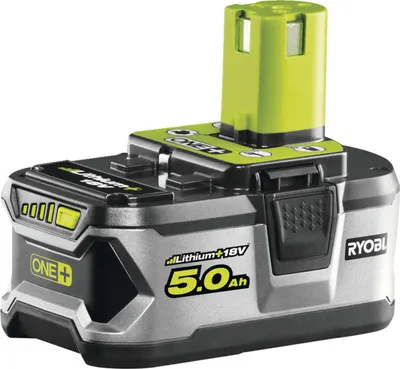 Produktbild von RYOBI Akku-Starterset RC18150-250, Ersatzakku mit Schnellladegerät, mit Ladestandsanzeige, 18V, 5Ah