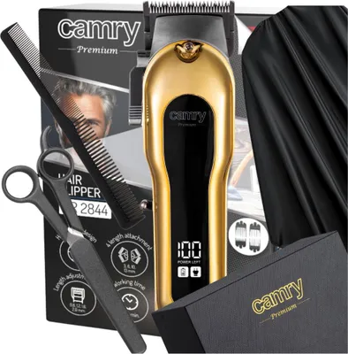 Produktbild von Camry Lcd Usb Haarschneider 200 Minuten 4 Aufsätze Stahl