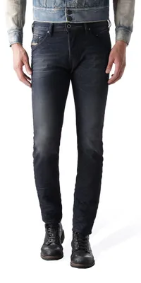 Produktbild von Diesel Belther 0842Q Herren Jeans Hose Regular Slim Straight