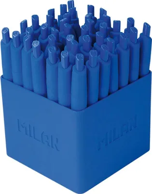 Obrázok produktu pre Milan 176531140, Klip, Guľôčkové pero, Čierna, 40 kusov