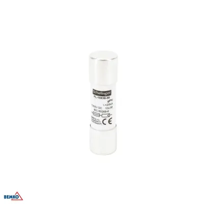 Zdjęcie produktu dla Wkładka topikowa cylindryczna 10x38MM 1000V DC 16A Bemko