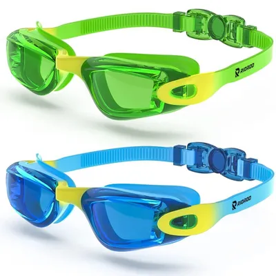 Produktbild von Schwimmbrillen-Set für Kinder, mit Anti-Beschlag-Beschichtung und UV-Schutz