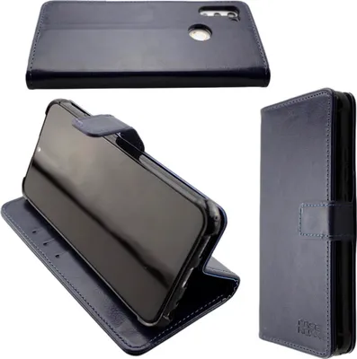 Obrázok produktu pre caseroxx puzdro na mobilný telefón kompatibilné s Gigaset GS4 / GS4 Senior  Wallet Case v modrá