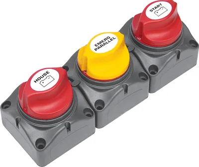 Produktbild von BEP on/off Batterieschalter Panelleinb. unverpackt