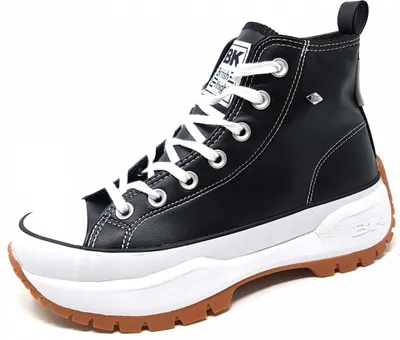 Image de British Knights Dames Faible Sneaker Kaya Fly High Top B49-3735 noir