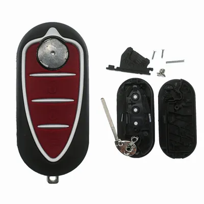 Produktbild von Klapp Schlüssel Gehäuse Funkschlüssel Fernbedienung Autoschlüssel kompatibel mit Alfa Romeo ab 2008