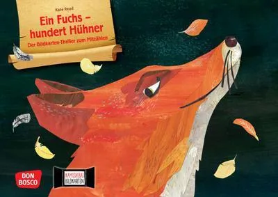 Image de Ein Fuchs - hundert Hühner. Der Bildkarten-Thriller zum Mitzählen. Kamishibai Bildkartenset