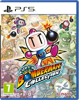 Produktbild von Red Art Games Super Bomberman Collection, PlayStation 5, Multiplayer-Modus, E (Jeder), Physische Medien