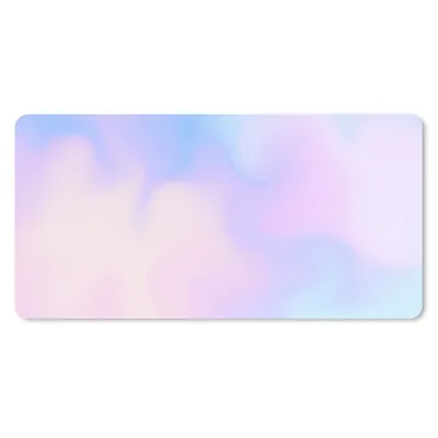 Produktbild von MuchoWow® Mauspad Mousepad Eine Illustration eines rosa und blauen Himmels 60x30 cm - Mousepads - Maus Mat - Pad - Mausunterlage - Nachhaltig