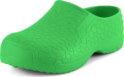Produktbild von Ladeheid Damen und Herren leichte Eva Clogs Gartenclogs Gartenschuhe LADW009 (Grün 1711, 37 EU)