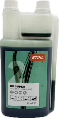 Obrázek produktu pro Olej pro dvoutaktní motory STIHL HP Super 2stroke oil 1 litrová dávkovací láhev 07813198054
