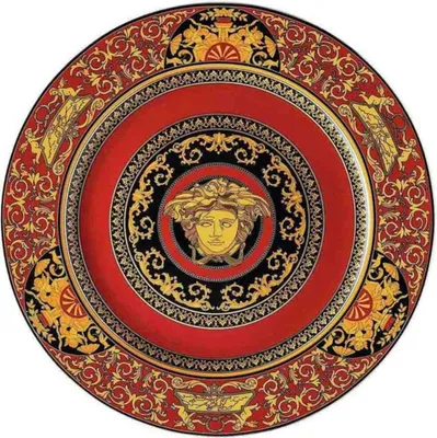Immagine prodotto di Rosenthal Versace Platzteller Medusa, Porzellan, 30 cm, 19300-409605-10230