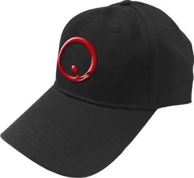Obrázek produktu pro Queens Of The Stone Age - Kšiltovka s logem pro muže/ženy Uni RO6359 (One Size) (Black/Red)