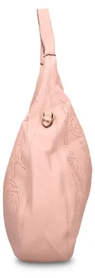 Produktbild von Gianmarco Venturi Damen Schultertasche aus veganem Leder mit offenem Muster