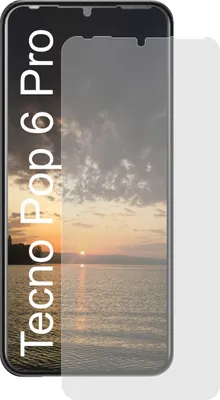 Produktbild von Tecno Pop 6 Pro  - 2x Premium Panzerfolie kristallklar-Displayschutzfolie - Schutzfolie