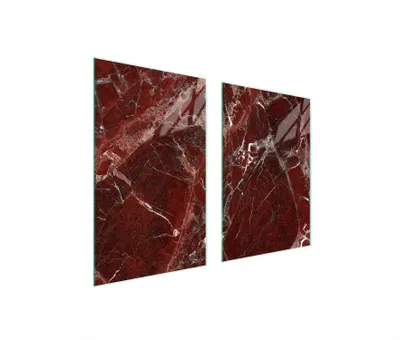 Produktbild von Glasschutzplatte Für Küche 65X52 Marmor