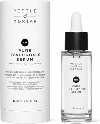 Produktbild von Pestle & Mortar Pure Hyaluronic Acid Serum for Face with Vitamin B5 30ml