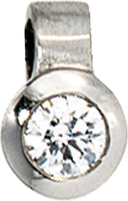 Produktbild von Anhänger mit Diamant Brillant 950 Platin Solitäranhänger für Damen