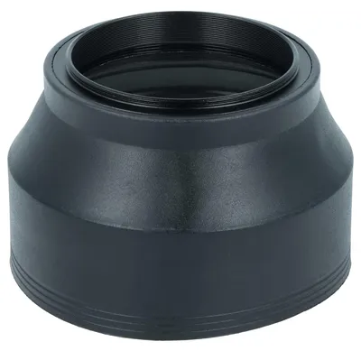 Produktbild von vhbw Gegenlichtblende kompatibel mit Nikon 49mm Objektiv Kamera, Rund, 7,4 cm, schwarz