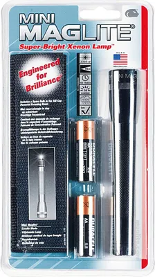 Immagine prodotto di Lampada Mag-Lite Mini-Mag Aa 14,5 Cm Con 2 batterie AA Nero